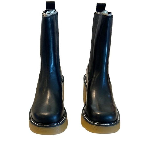 Marc Fisher Black Fredy Black Platform Boot Size 6.5 NWOB - Picture 5 of 8